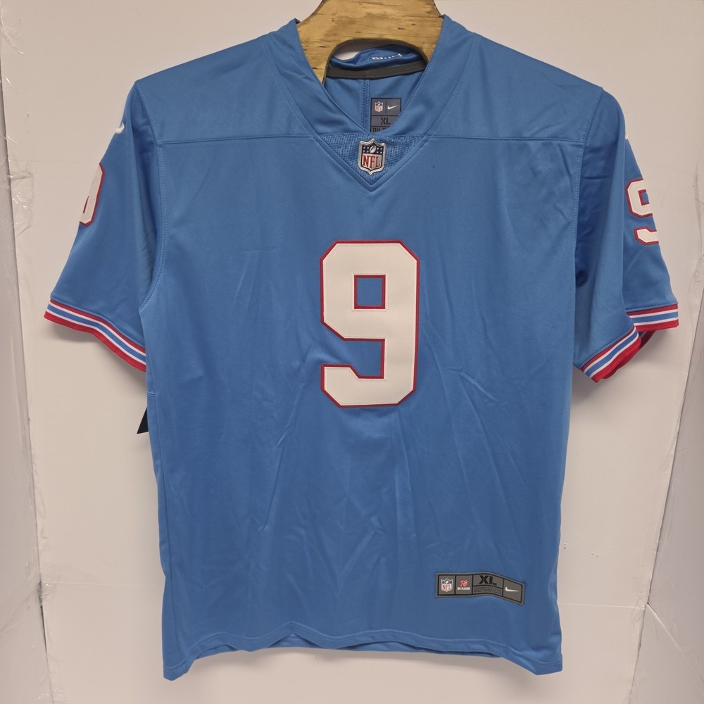 Tennessee Titans Steve McNair Nike Oilers Throwback On Field Fan Jersey XL NWT
